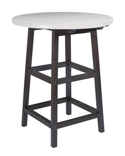 TB03 40&quot; Pub Table Legs (TT03/TT04) 14 Black