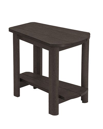 T04 Addy Side Table 16 Chocolate