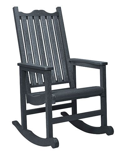 C05 Porch Rocker 18 Slate Grey