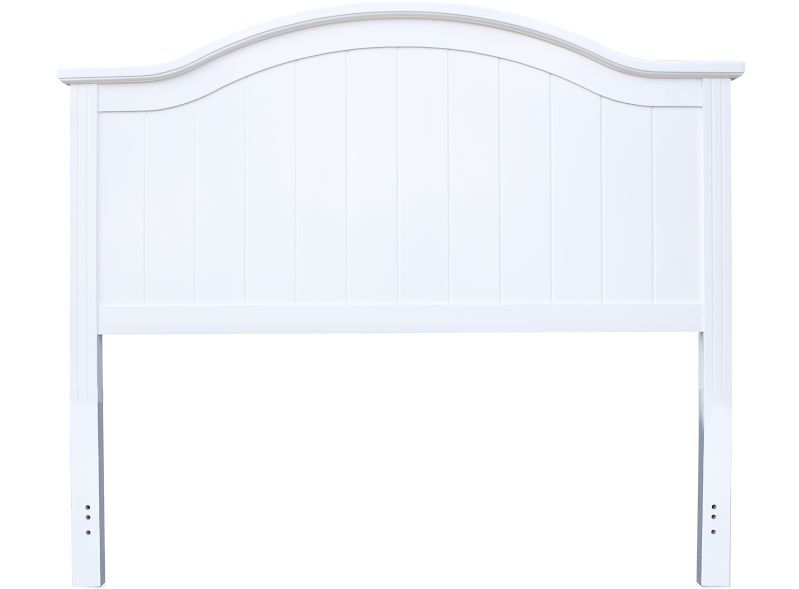 3102-0150 White Abacoa King Headboard