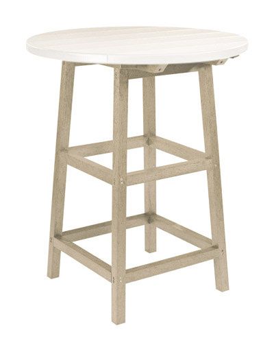 TB03 40&quot; Pub Table Legs (TT03/TT04) 07 Beige