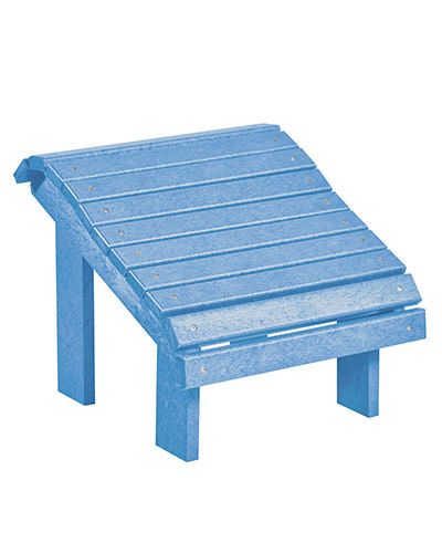 F04 Premium Footstool 12 Sky Blue