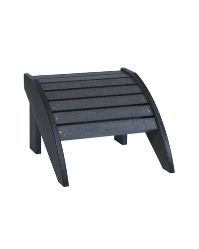 F01 Footstool 14 Black