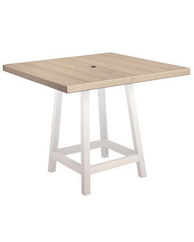 TT13 40&quot; Square Table Top 07 Beige