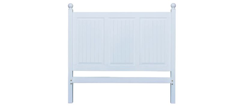 1701-0150 Beachfront Pure White Queen Headboard