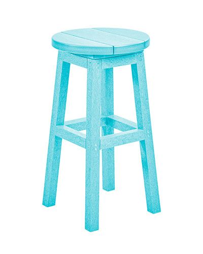 C21C Counter Stool  11- Aqua
