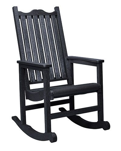 C05 Porch Rocker 14 Black