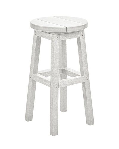 C21C Counter Stool  02- White