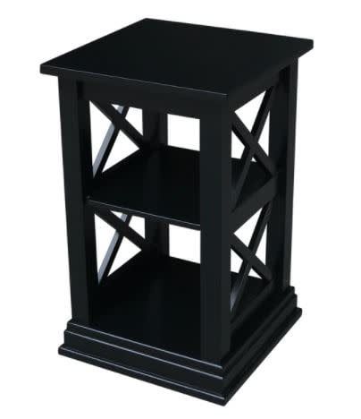 OT46-70A Hampton Accent Table in Solid Black