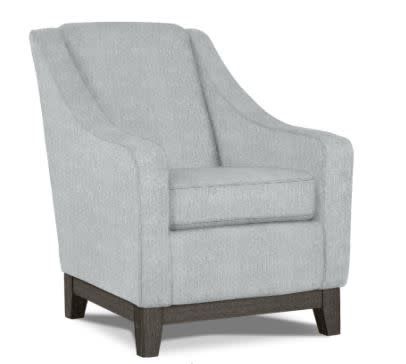 2070R Club Chair Dove 21553B Grade B