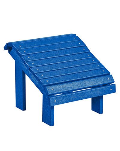 F04 Premium Footstool 03 Blue