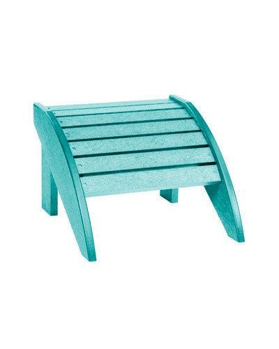F01 Footstool 09 Turquoise
