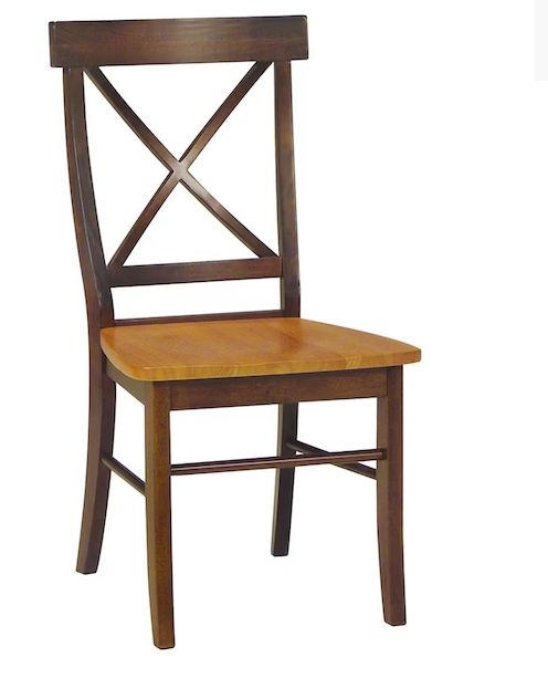 C58-613B Dining Chairs Cinnamon/Espresso