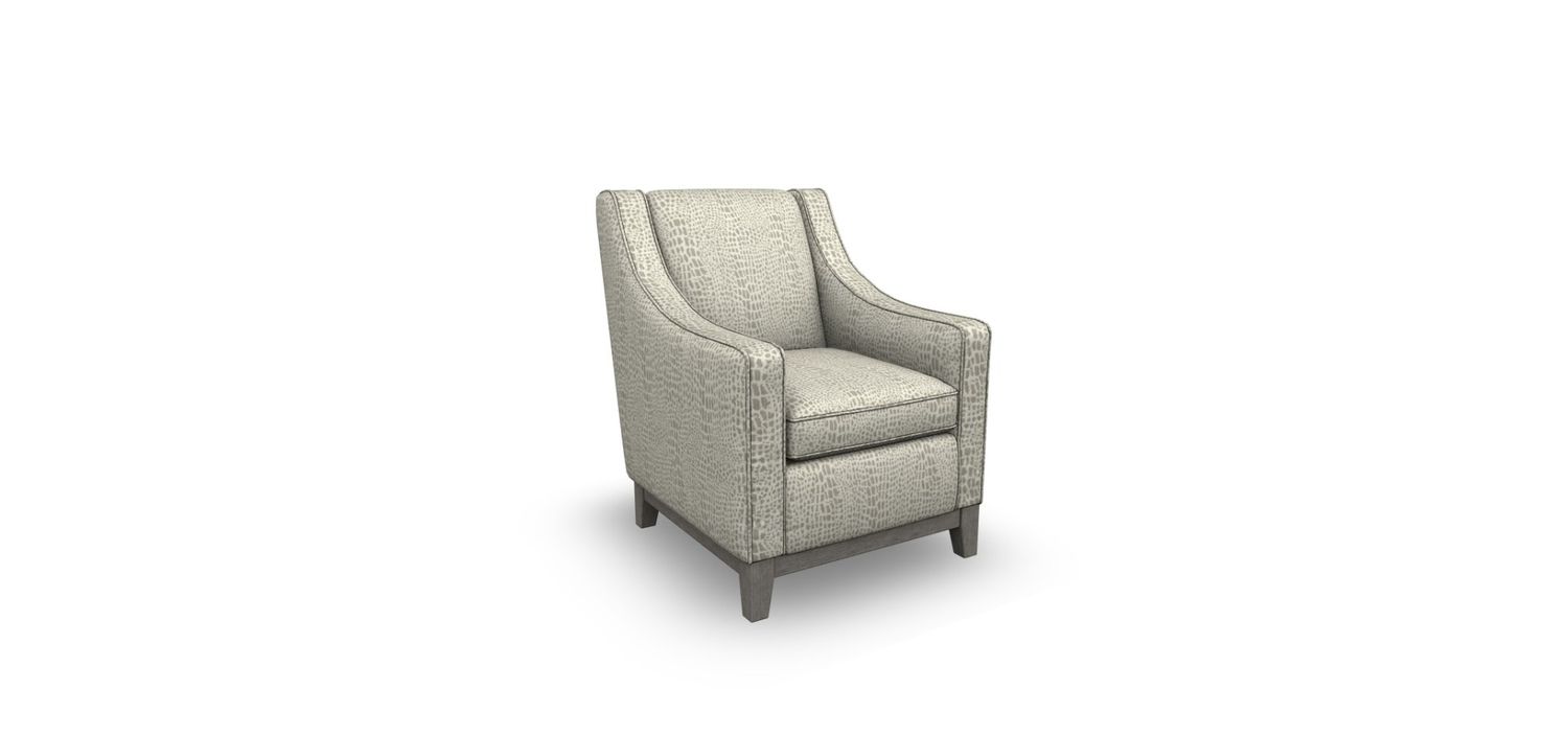 2070E Club Chair Ivory 31027