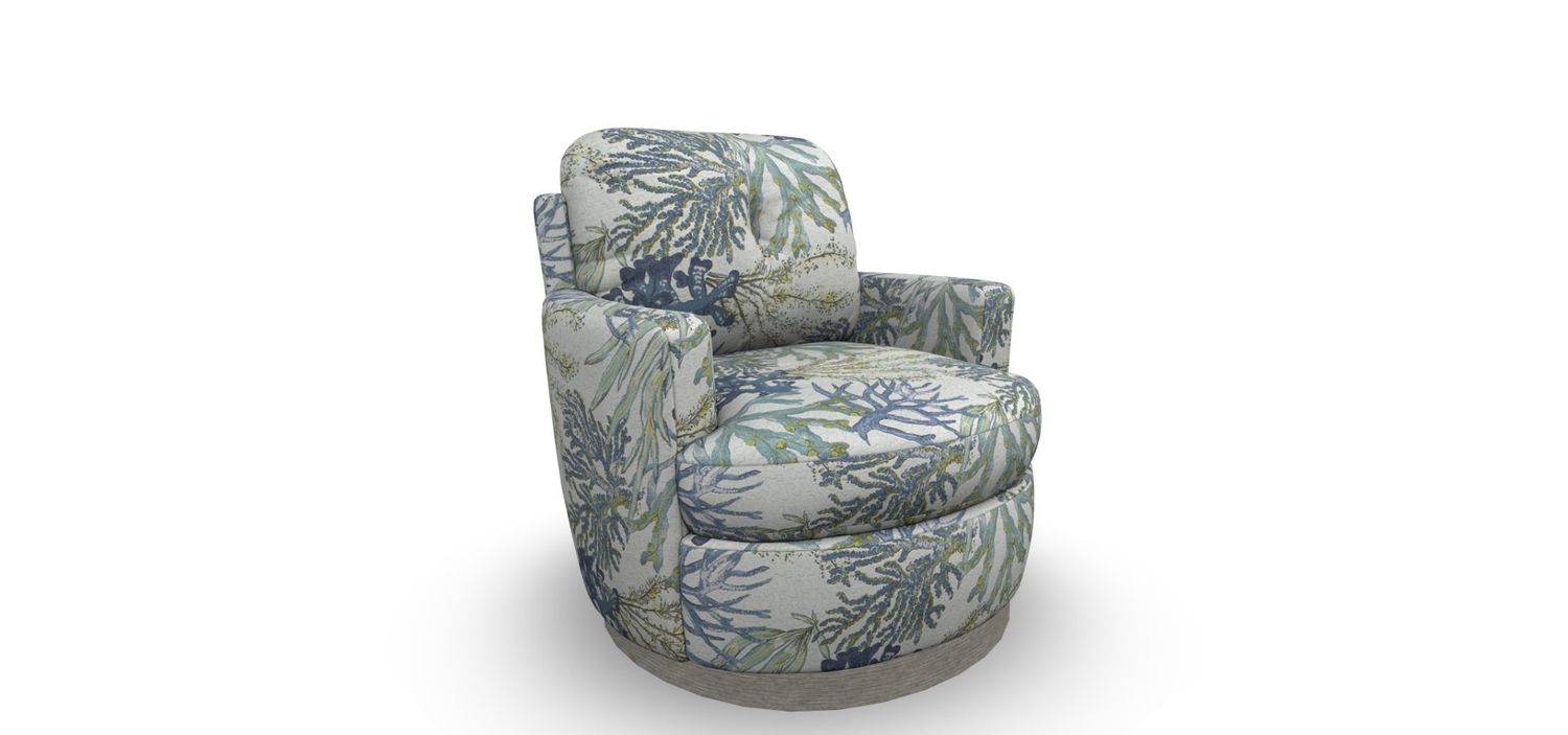 2978 Swivel Barrel Chair Oceanside 31092 Grade D