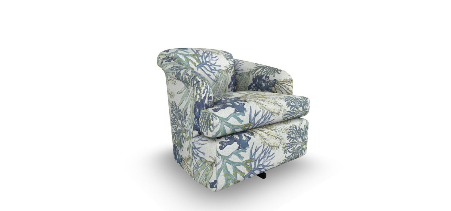 2567-1 Swivel Glider Chair Oceanside  31092 (Grade D)