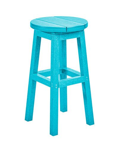 C21C Counter Stool  09- Turquoise