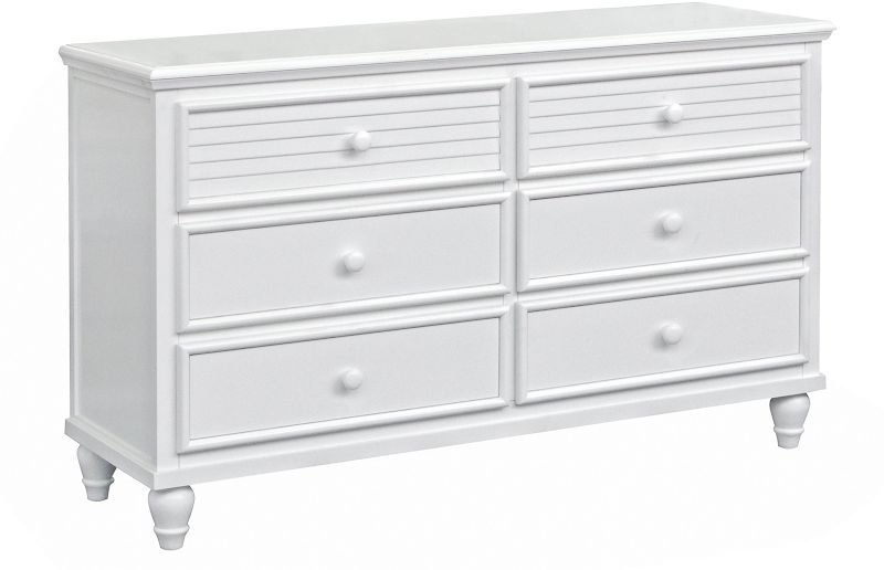 5130-0150 Sunset White Dresser