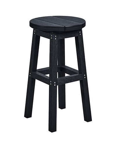 C21C Counter Stool  14- Black