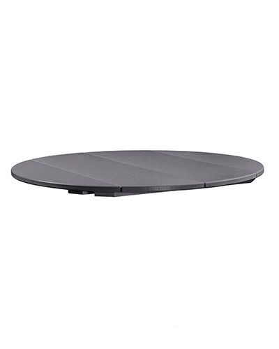 TT04 40&quot; Round Table Top 18 Slate Grey