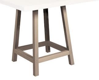 TB23 40&quot; Pub Table Legs (40&quot; Square Top Only) 07 Beige