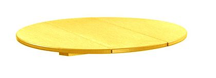 TT03 32&quot; Round Table Top 04 Yellow