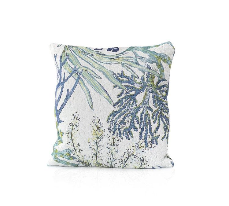 18&quot; Pillow w/ Cording Oceanside 31092