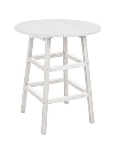 TB03C Counter Table Legs 02 White