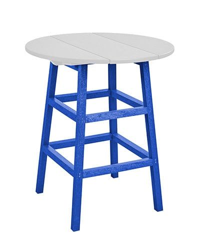 TB03C Counter Table Legs 03 Blue