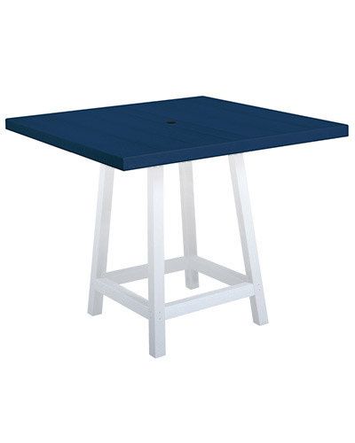 TT13 40&quot; Square Table Top 20 Navy