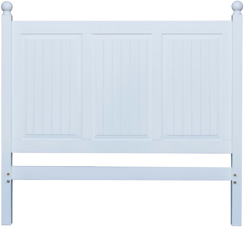 1702-0150 Beachfront Pure White King Headboard
