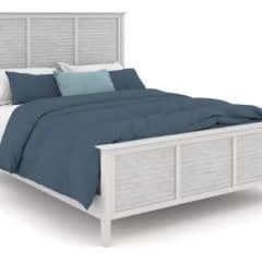 BD128-1202TH High Tide Twin Headboard Chalk &amp; White