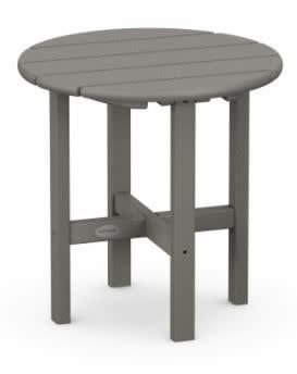 RST18GY Round 18&quot; Side Table Grey