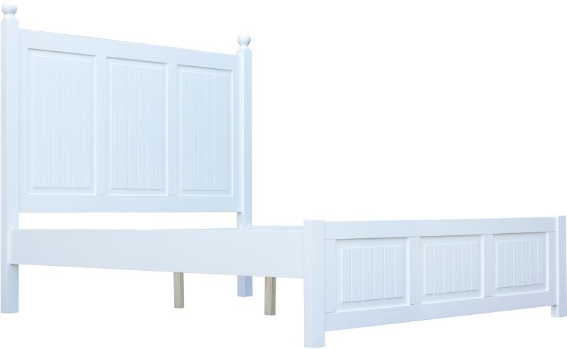 1708-0150 Beachfront Pure White Full Headboard