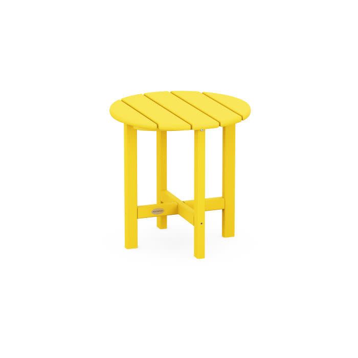 RST18LE Round 18" Side Table Lemon