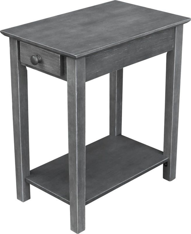 OT105-2214-HW16 Narrow End Table Heather Gray