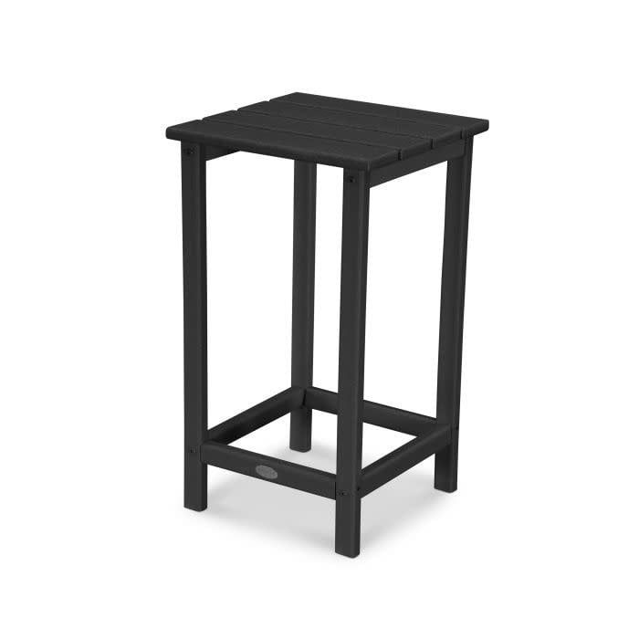 ECT26BL Long Island 26&quot; Counter Side Table Black