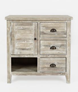 1743-32 Artisan&#39;s Craft Accent Chest Washed Grey