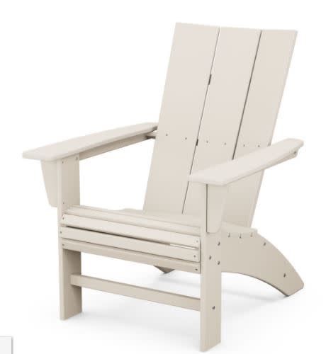 AD620SA Modern Curveback Adirondack Chair Sand