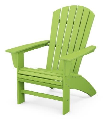 AD610LI Nautical Curveback Adirondack Chair Lime