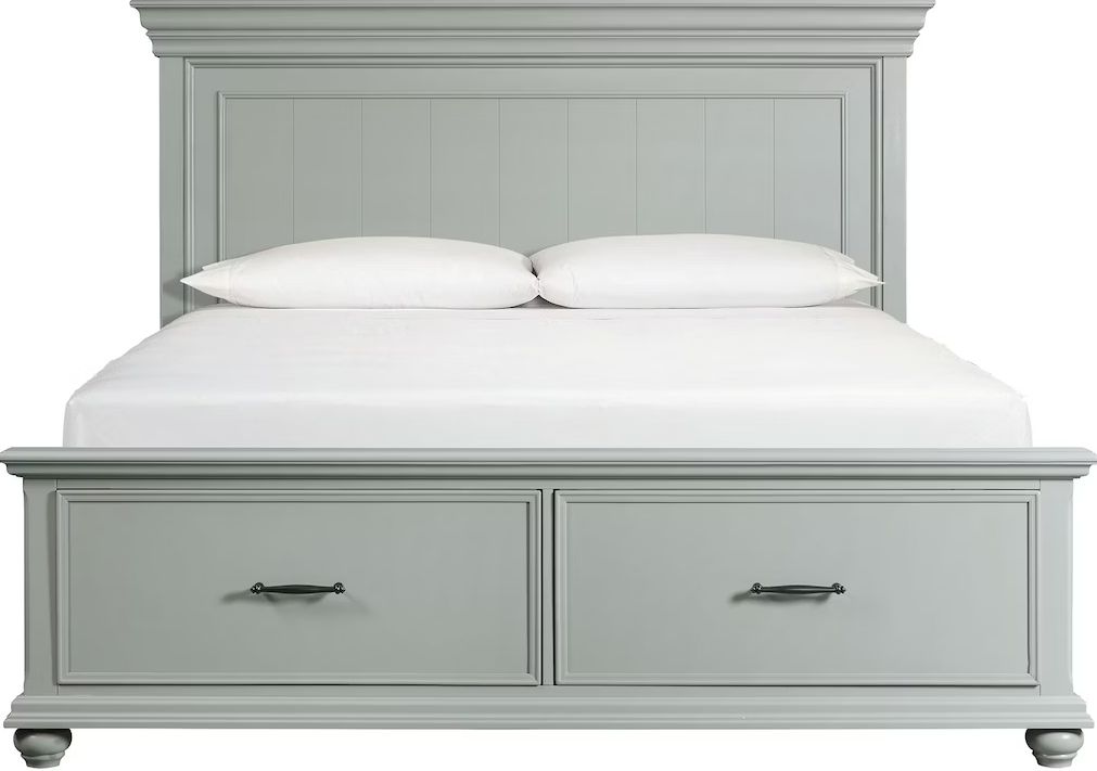 SR300QH Slater Queen Headboard Grey