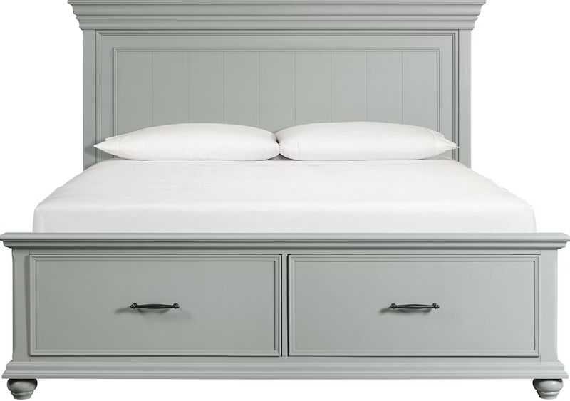 SR300QH Slater Queen Headboard Grey