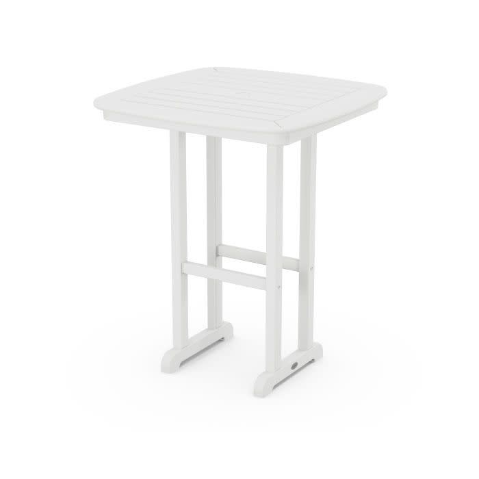 NCRT31WH 31&quot; Nautical Counter Table in White