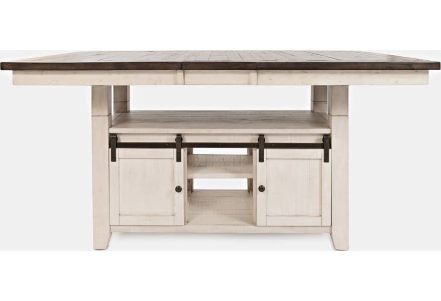 1706-72B Madison County High/Low Counter/Dining Storage Base
