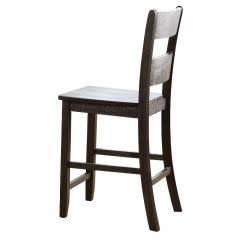 72222 Haddie Counter Chair Distressed Walnut