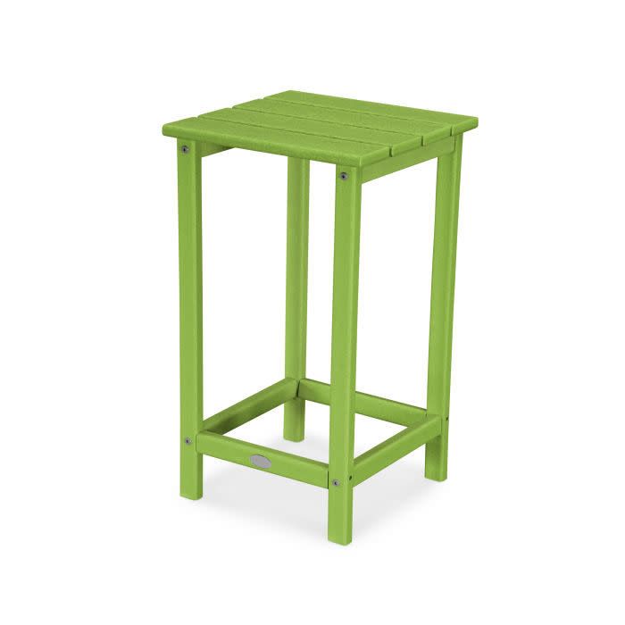 ECT26LI Long Island 26&quot; Counter Side Table Lime