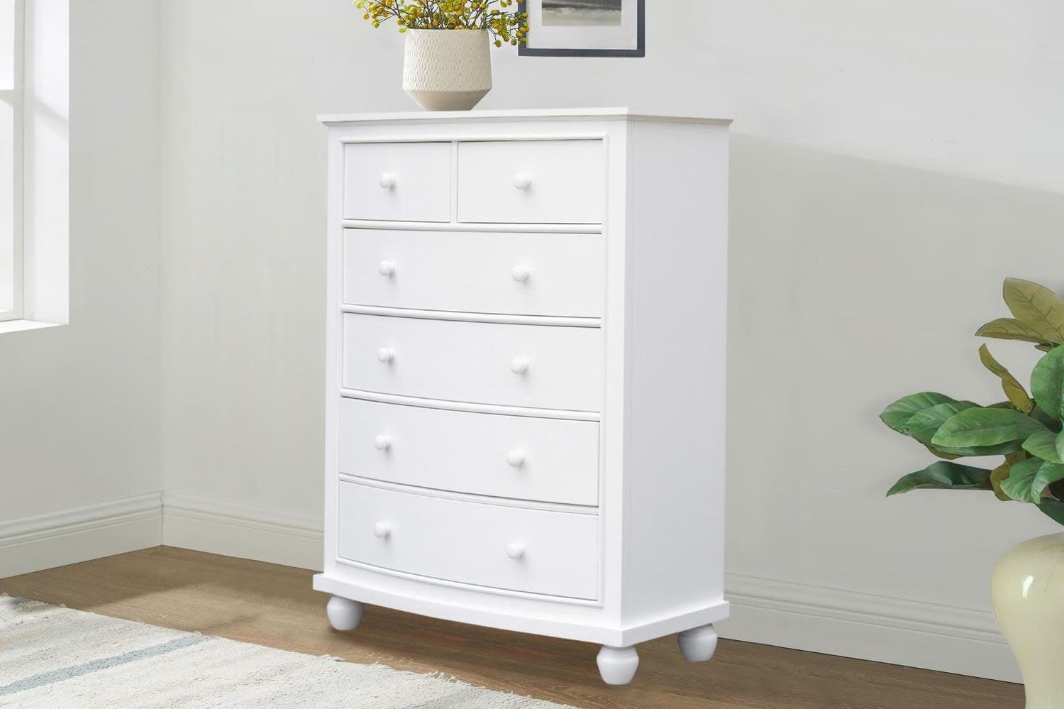 1141-0150 Nantucket Chest in White