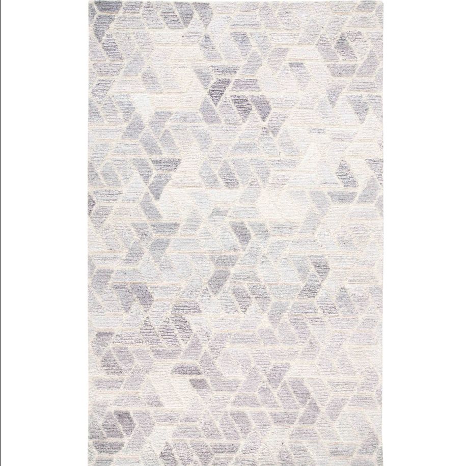 Asher 8767F Light Gray-Natural 5&#39; x 8&#39; RUG