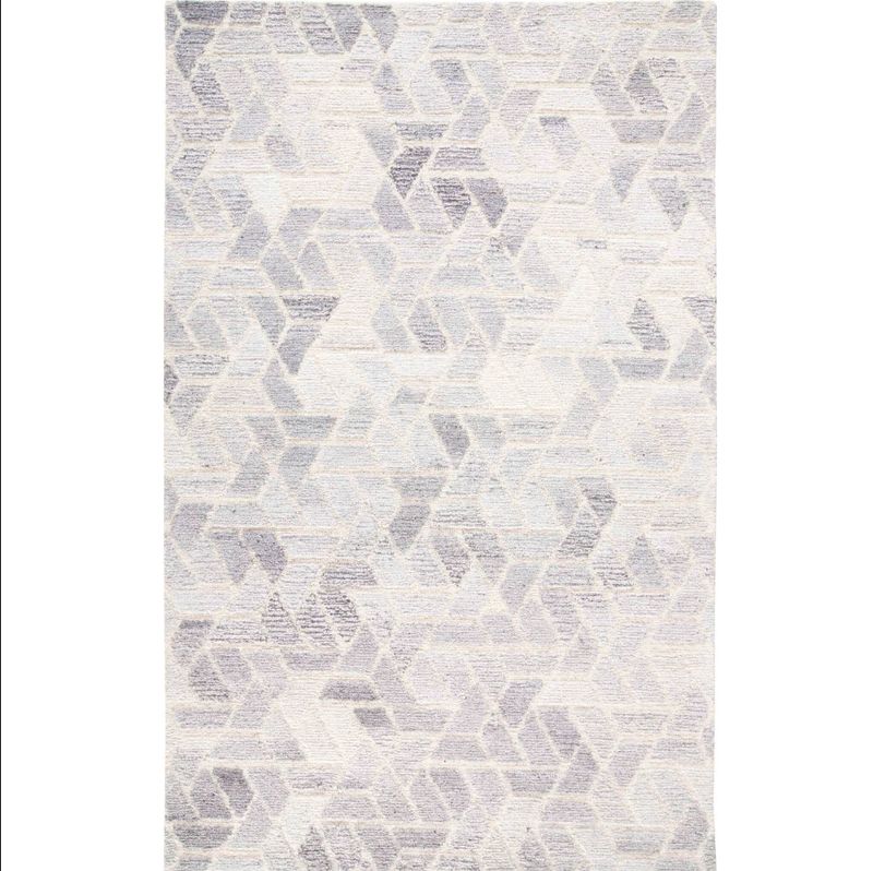 Asher 8767F Light Gray-Natural 5&#39; x 8&#39; RUG