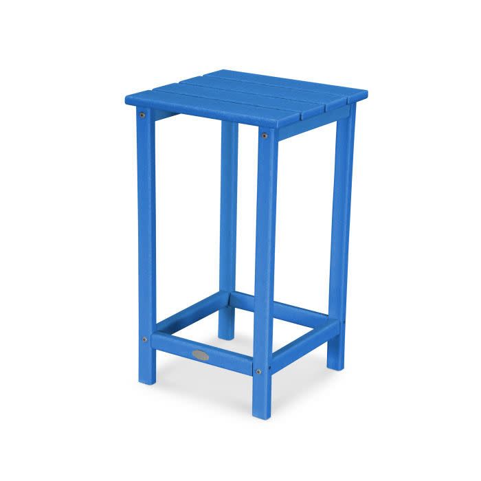 ECT26PB Long Island 26&quot; Counter Side Table in Pacific Blue
